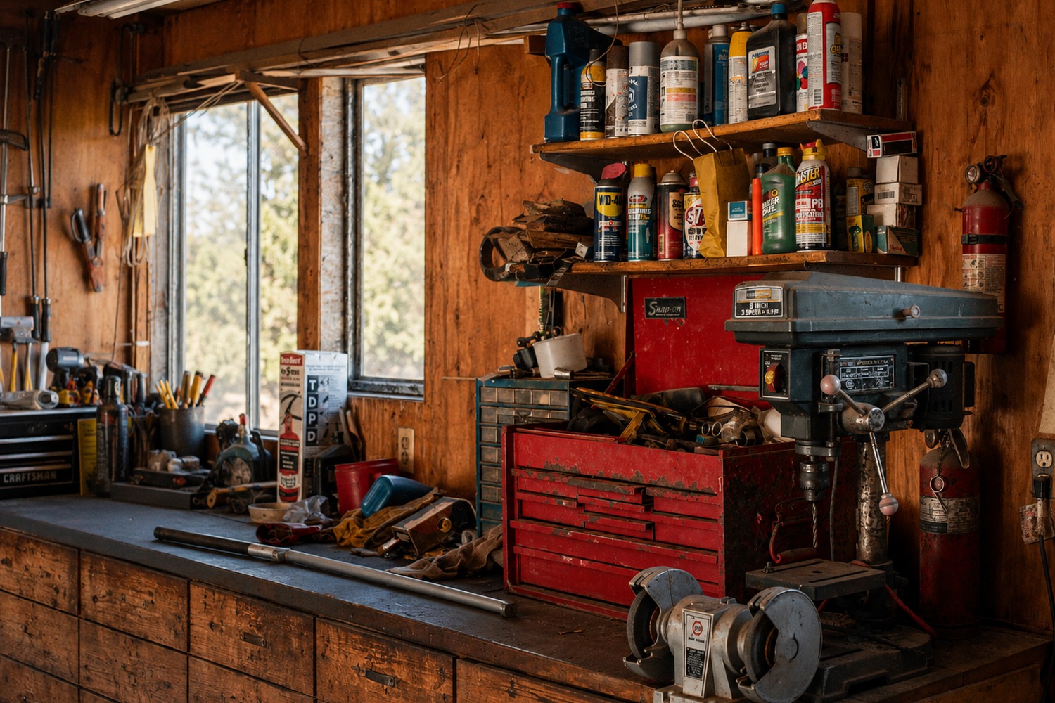 Rural workshop and shared equipment